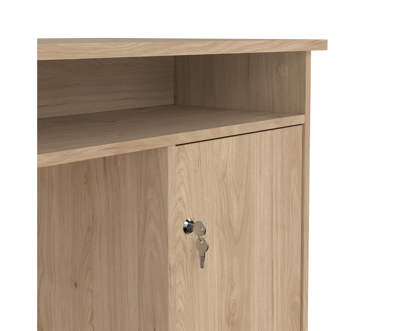 Function Plus Schreibtisch 1 Tür + 3 Schubladen