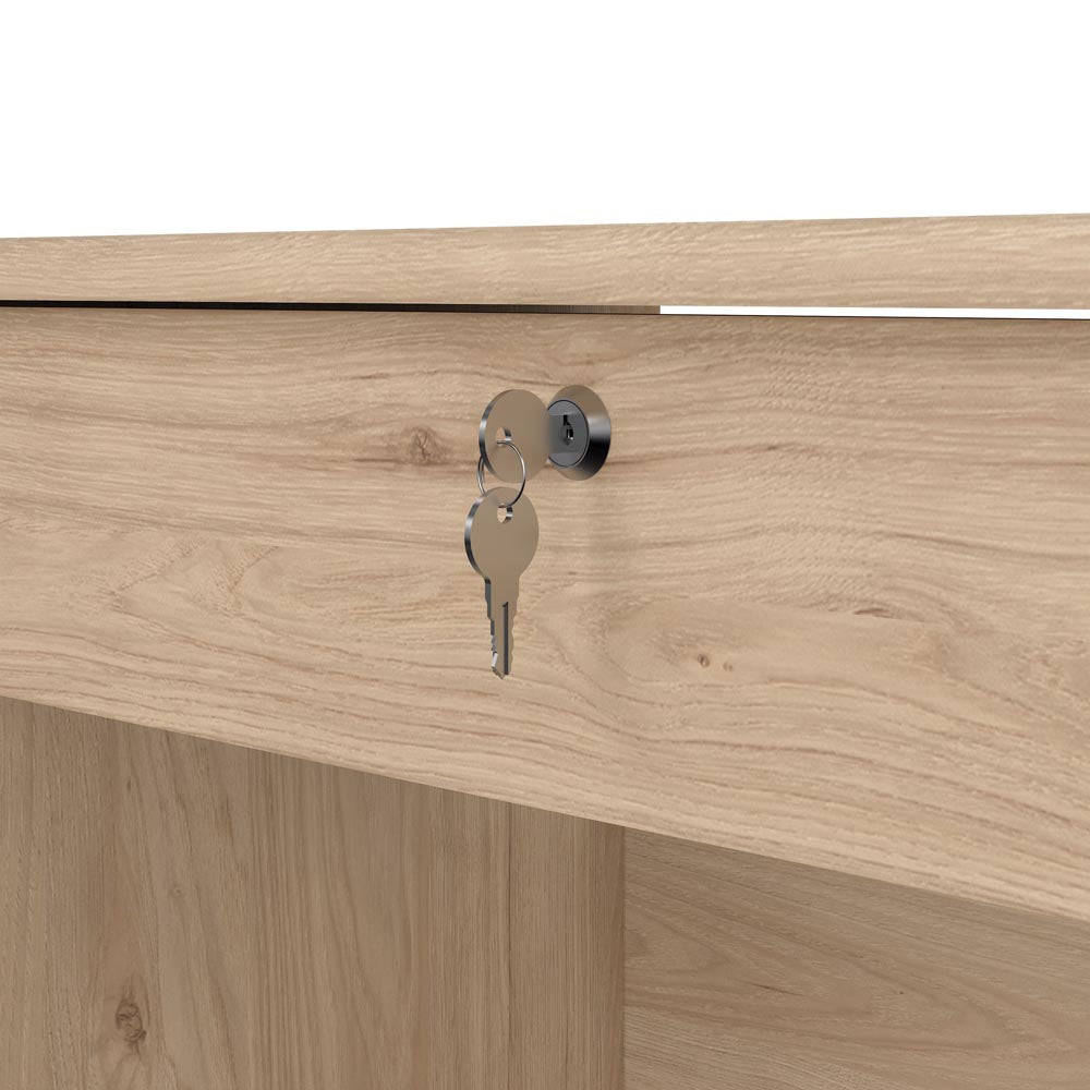 Function Plus Schreibtisch Jackson Hickory