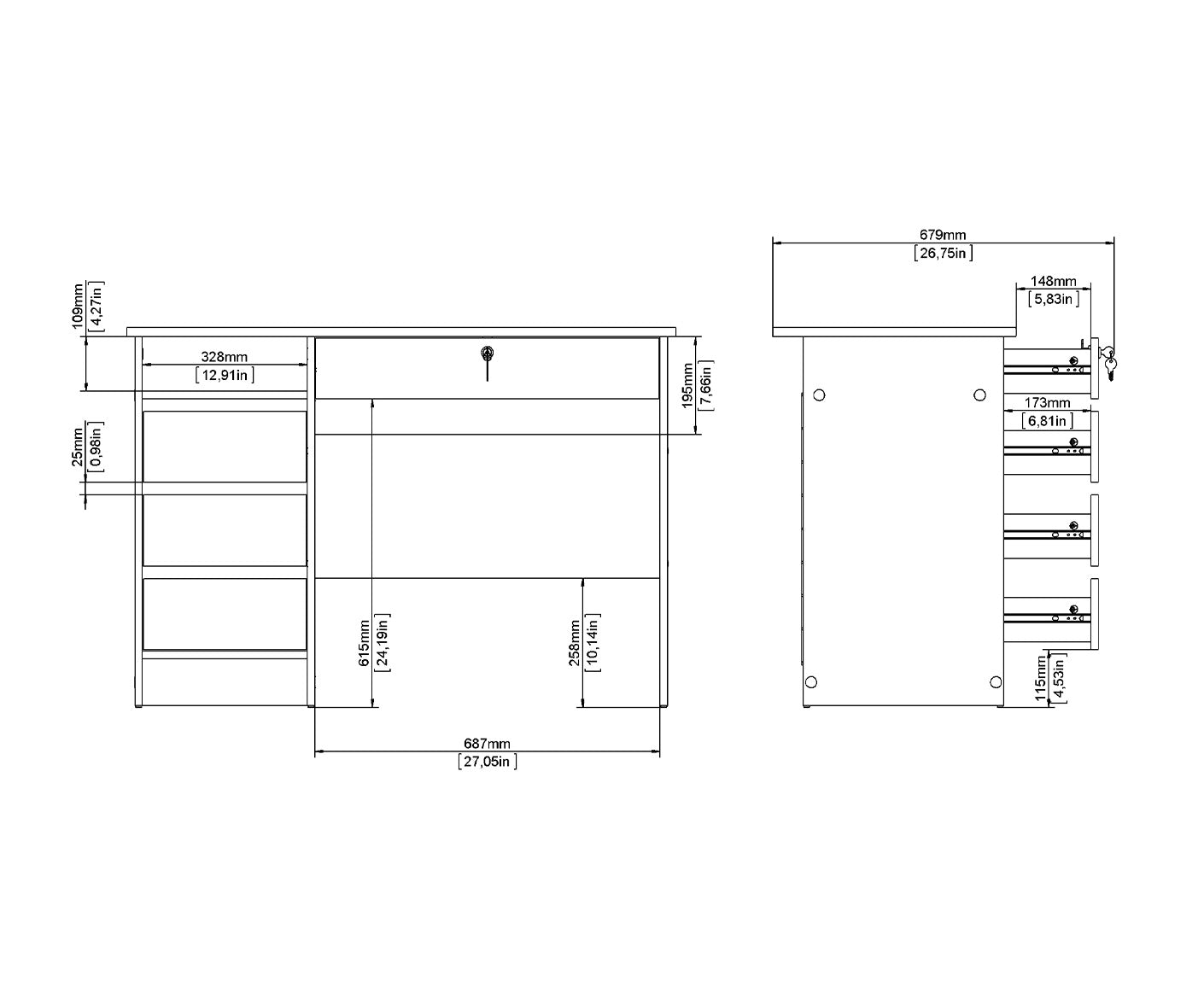 Function Plus Schreibtisch