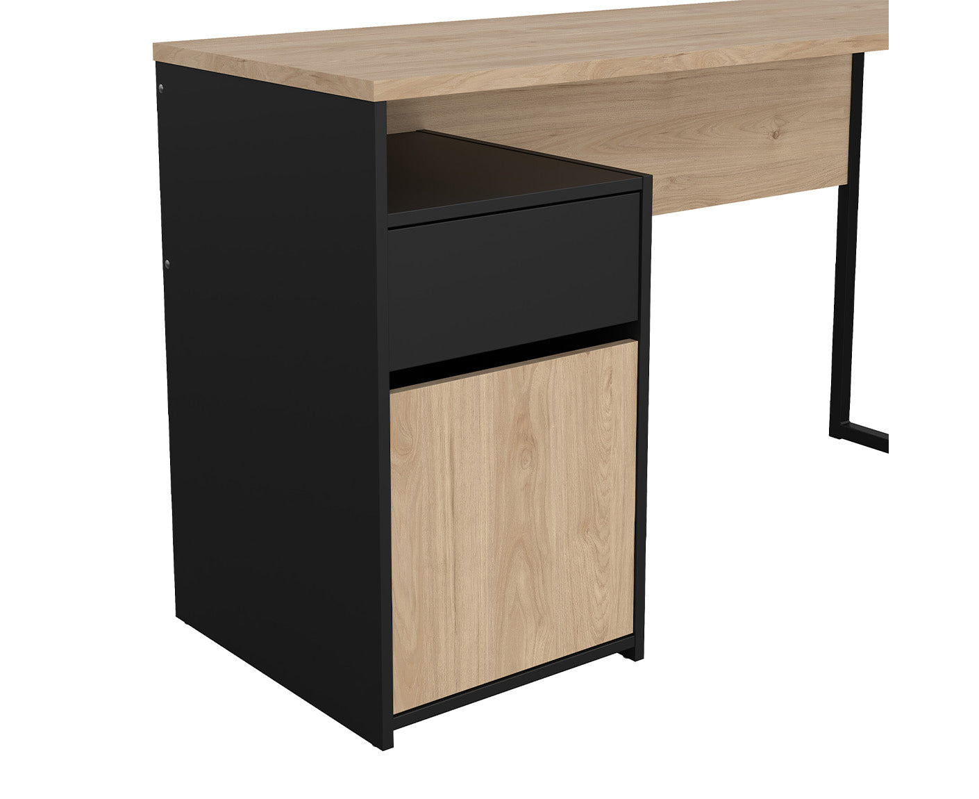 Function Plus Schreibtisch mit 1 Tür + 1