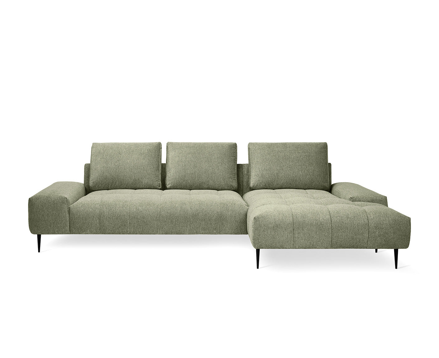 designwerk Gianni Ecksofa | 320 x 162 cm | Chenillegewebe