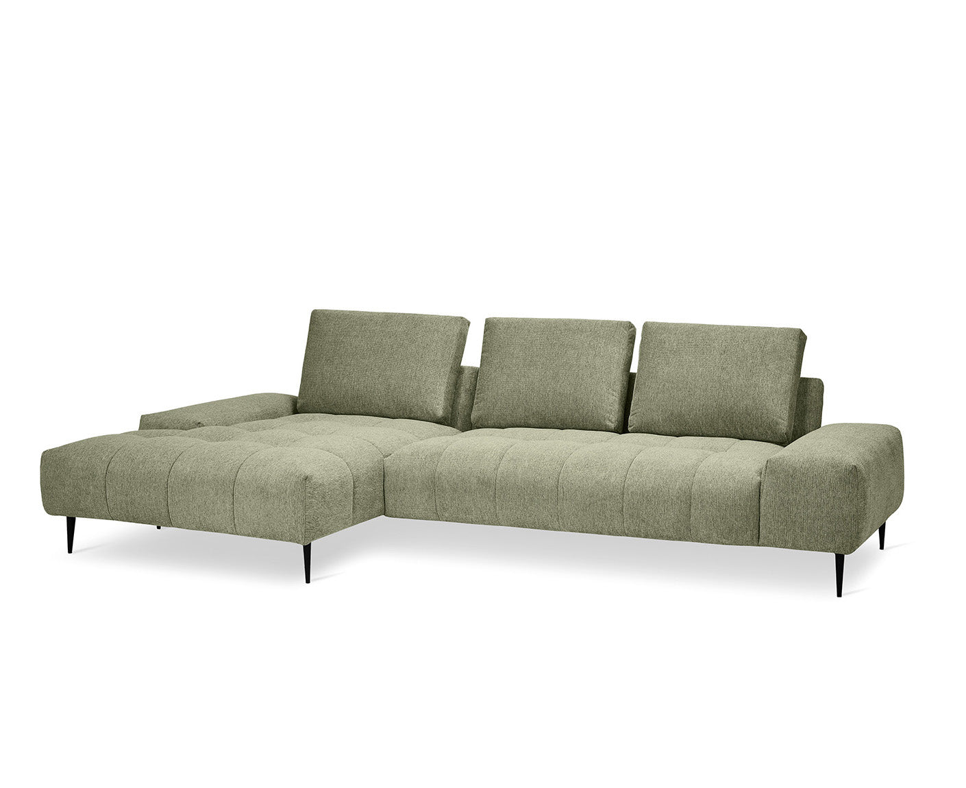 designwerk Gianni Ecksofa | 320 x 162 cm | Chenillegewebe