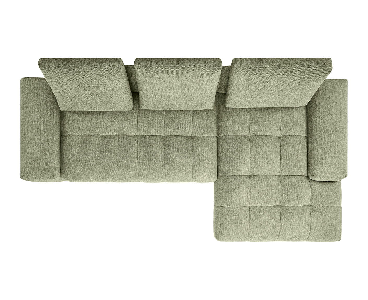designwerk Gianni Ecksofa | 320 x 162 cm | Chenillegewebe