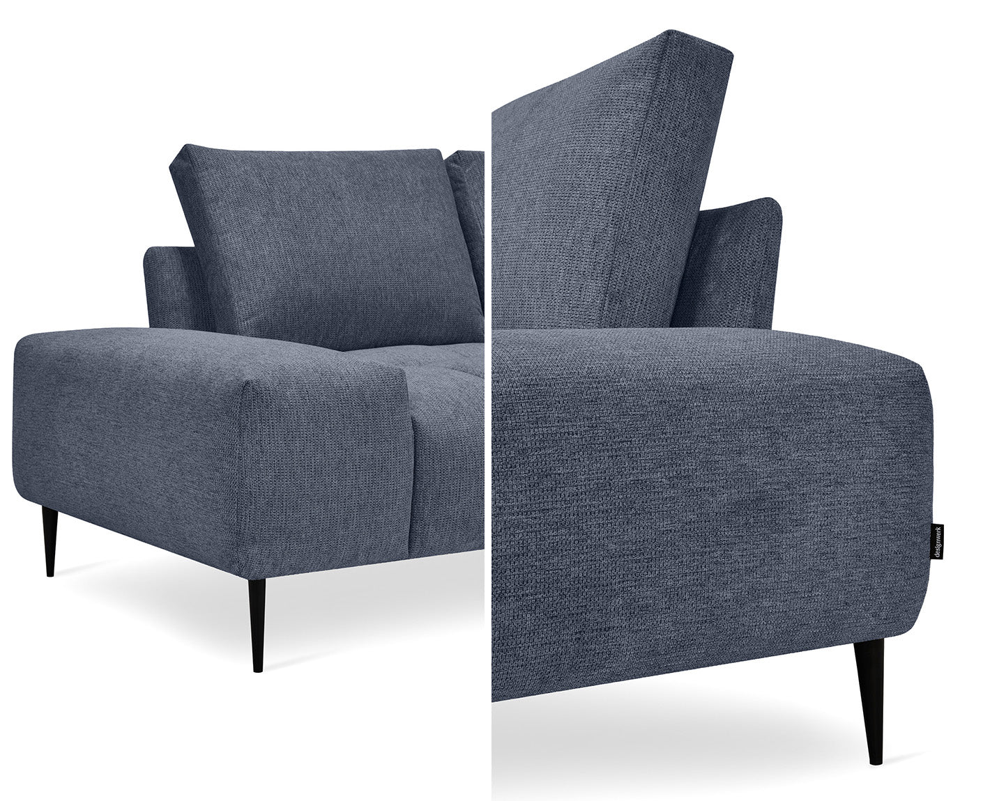 designwerk Gianni Ecksofa | 320 x 162 cm | Chenillegewebe