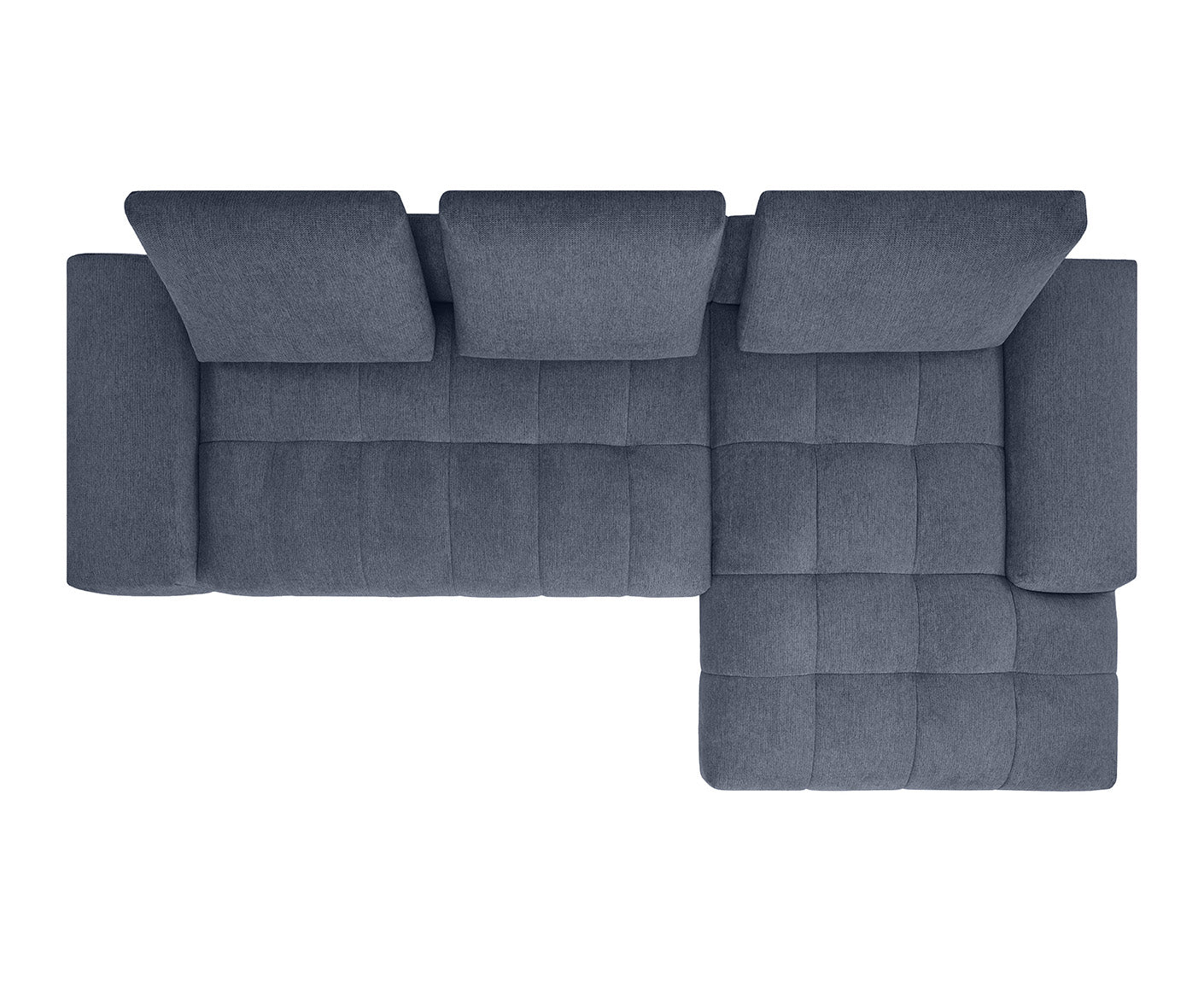 designwerk Gianni Ecksofa | 320 x 162 cm | Chenillegewebe