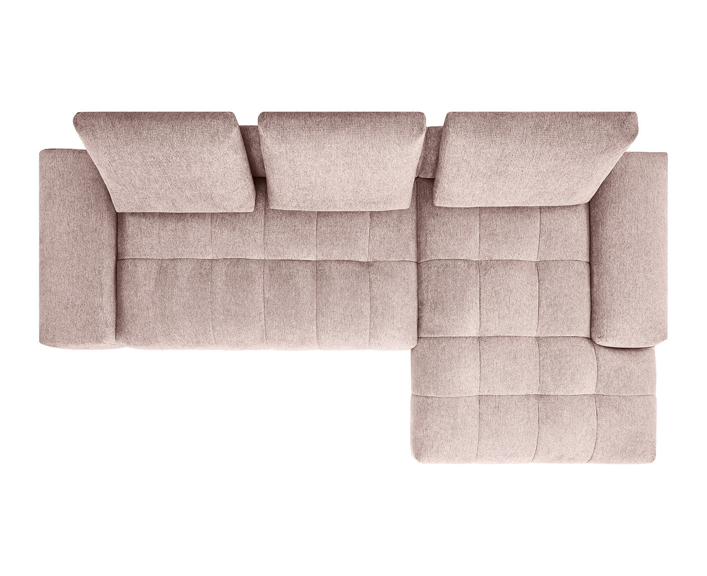 designwerk Gianni Ecksofa | 320 x 162 cm | Chenillegewebe