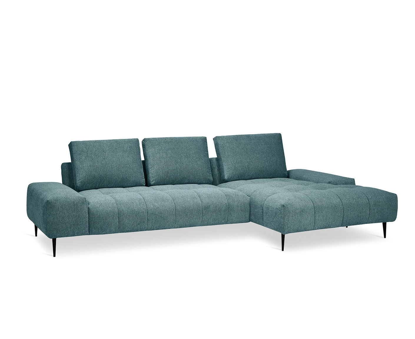designwerk Gianni Ecksofa | 320 x 162 cm | Chenillegewebe