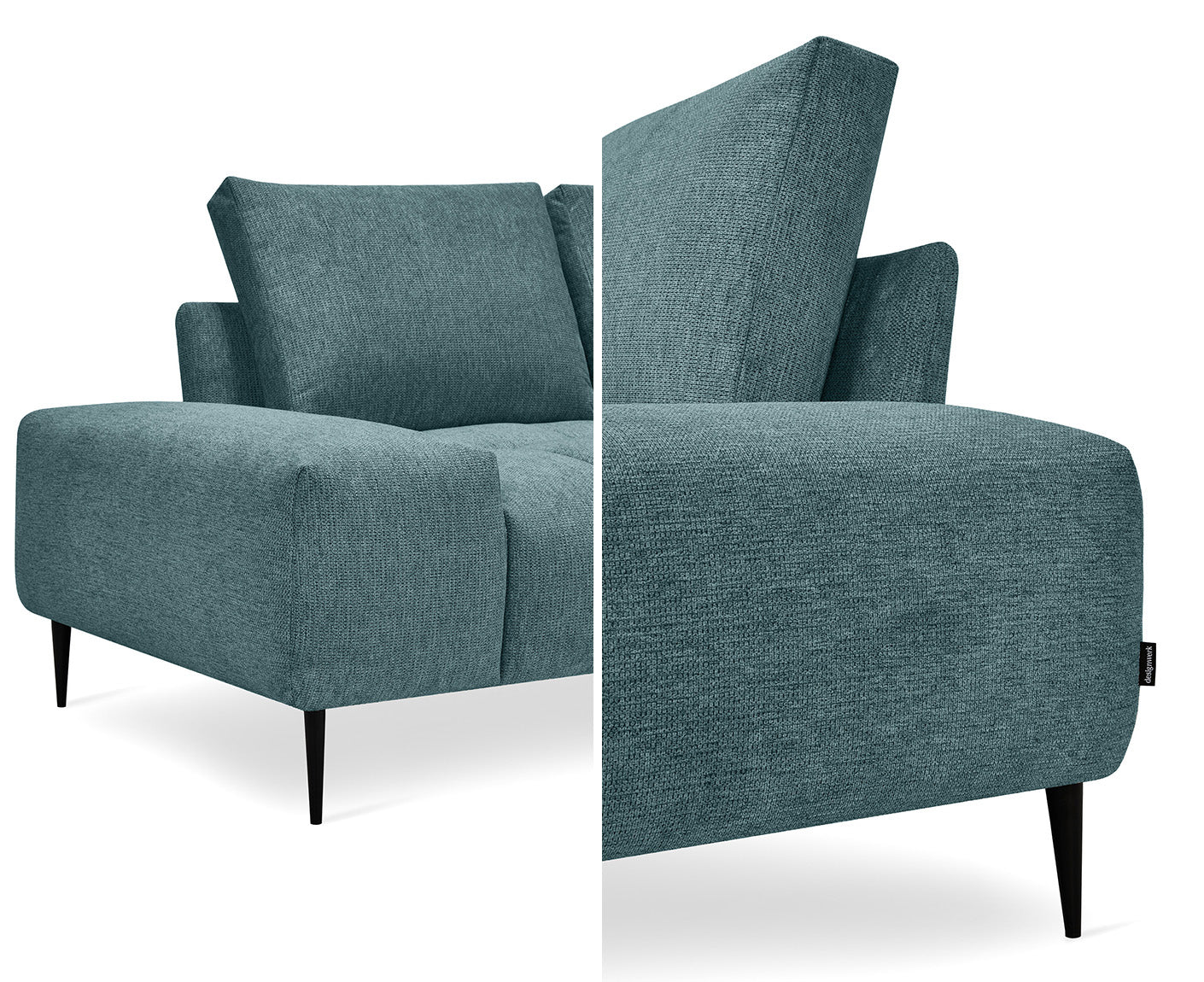 designwerk Gianni Ecksofa | 320 x 162 cm | Chenillegewebe