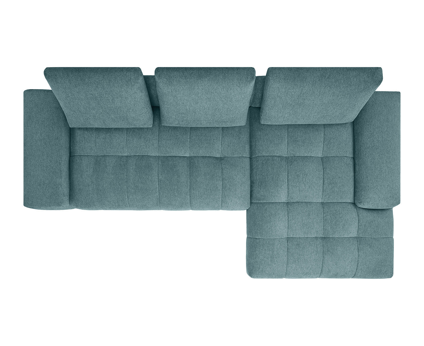 designwerk Gianni Ecksofa | 320 x 162 cm | Chenillegewebe