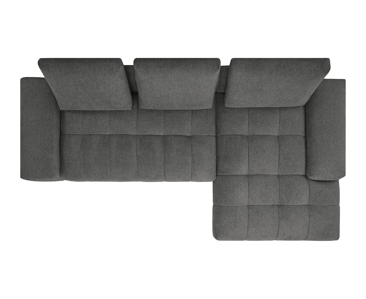 designwerk Gianni Ecksofa | 320 x 162 cm | Chenillegewebe