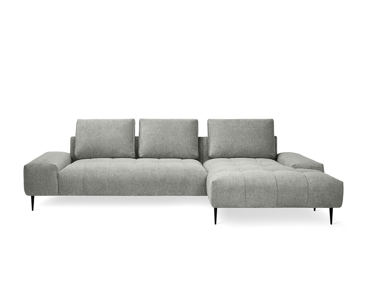 designwerk Gianni Ecksofa | 320 x 162 cm | Chenillegewebe