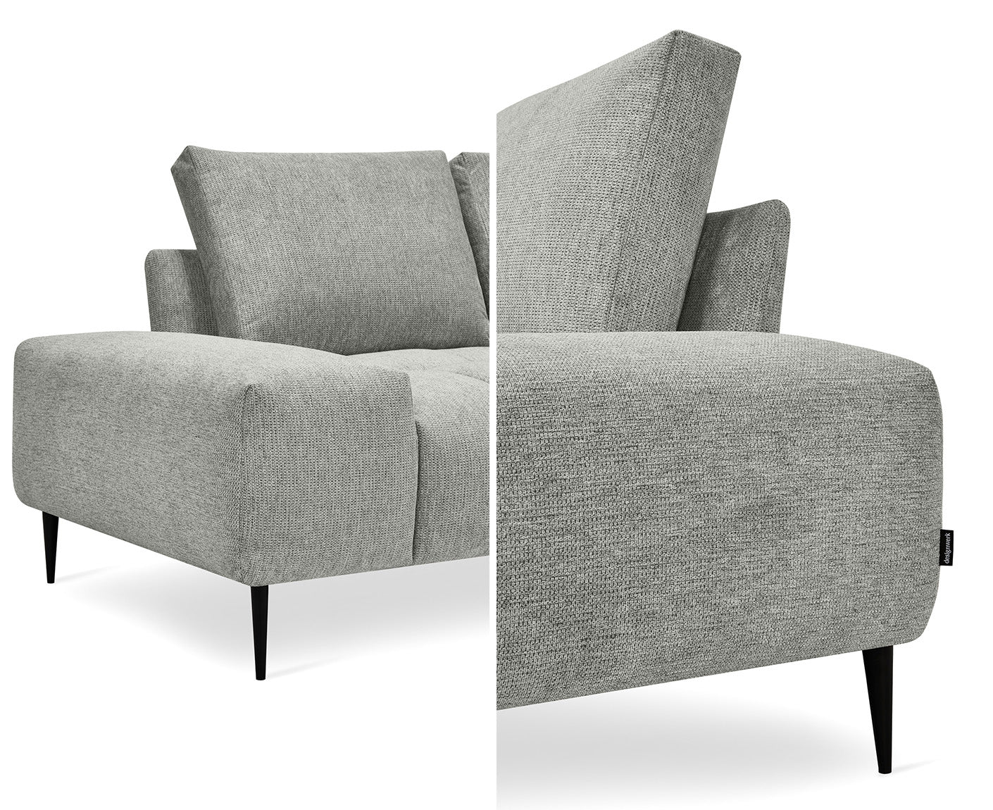 designwerk Gianni Ecksofa | 320 x 162 cm | Chenillegewebe
