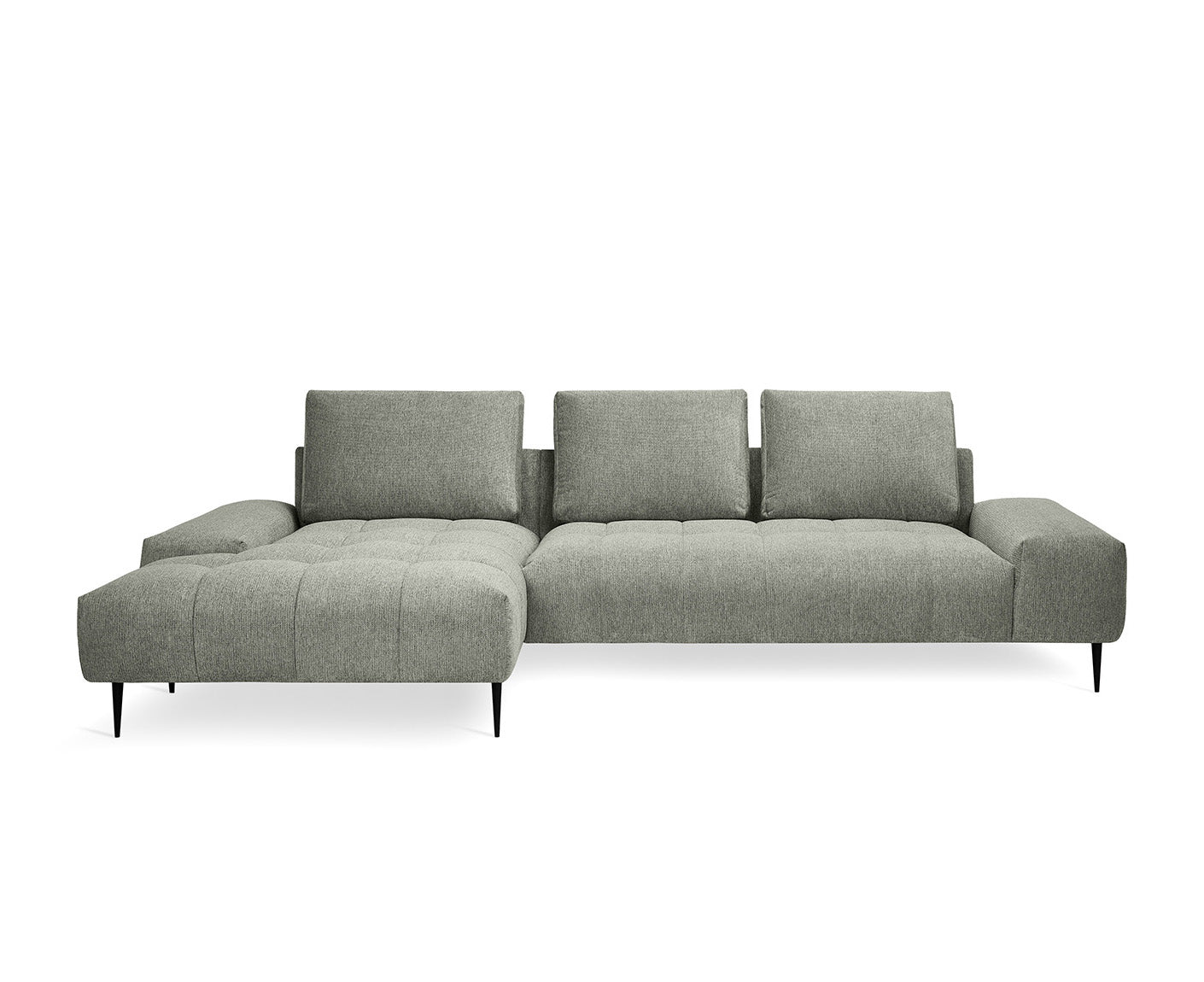 designwerk Gianni Ecksofa | 320 x 162 cm | Chenillegewebe