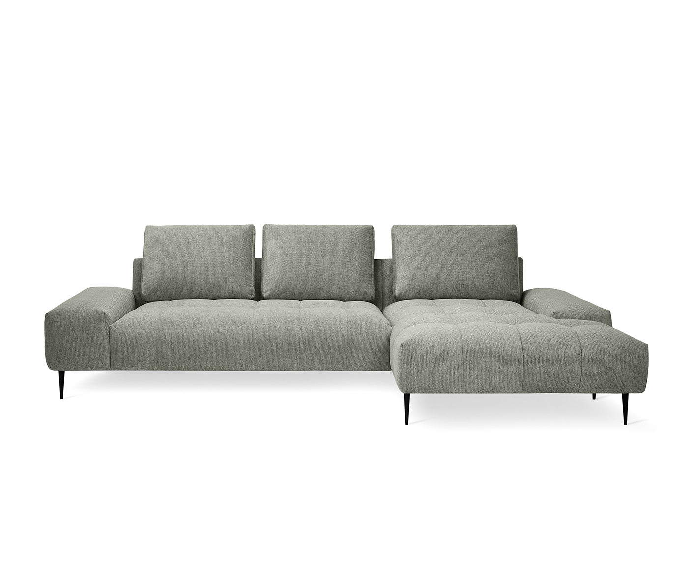 designwerk Gianni Ecksofa | 320 x 162 cm | Chenillegewebe