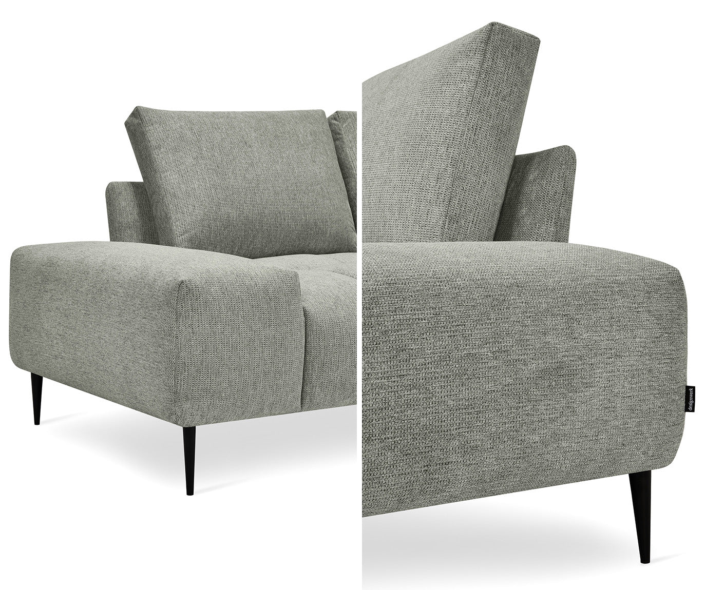 designwerk Gianni Ecksofa | 320 x 162 cm | Chenillegewebe