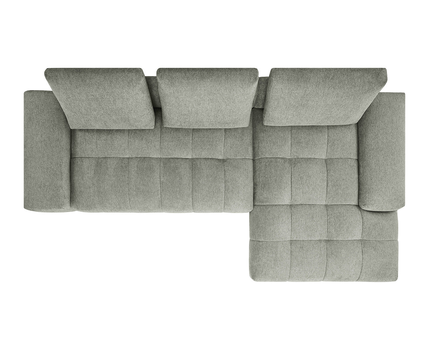 designwerk Gianni Ecksofa | 320 x 162 cm | Chenillegewebe