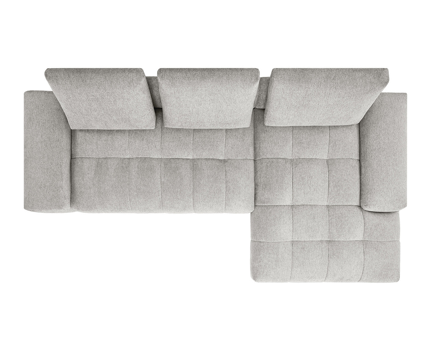 designwerk Gianni Ecksofa | 320 x 162 cm | Chenillegewebe