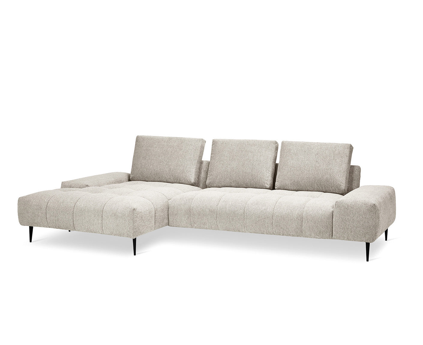 designwerk Gianni Ecksofa | 320 x 162 cm | Chenillegewebe