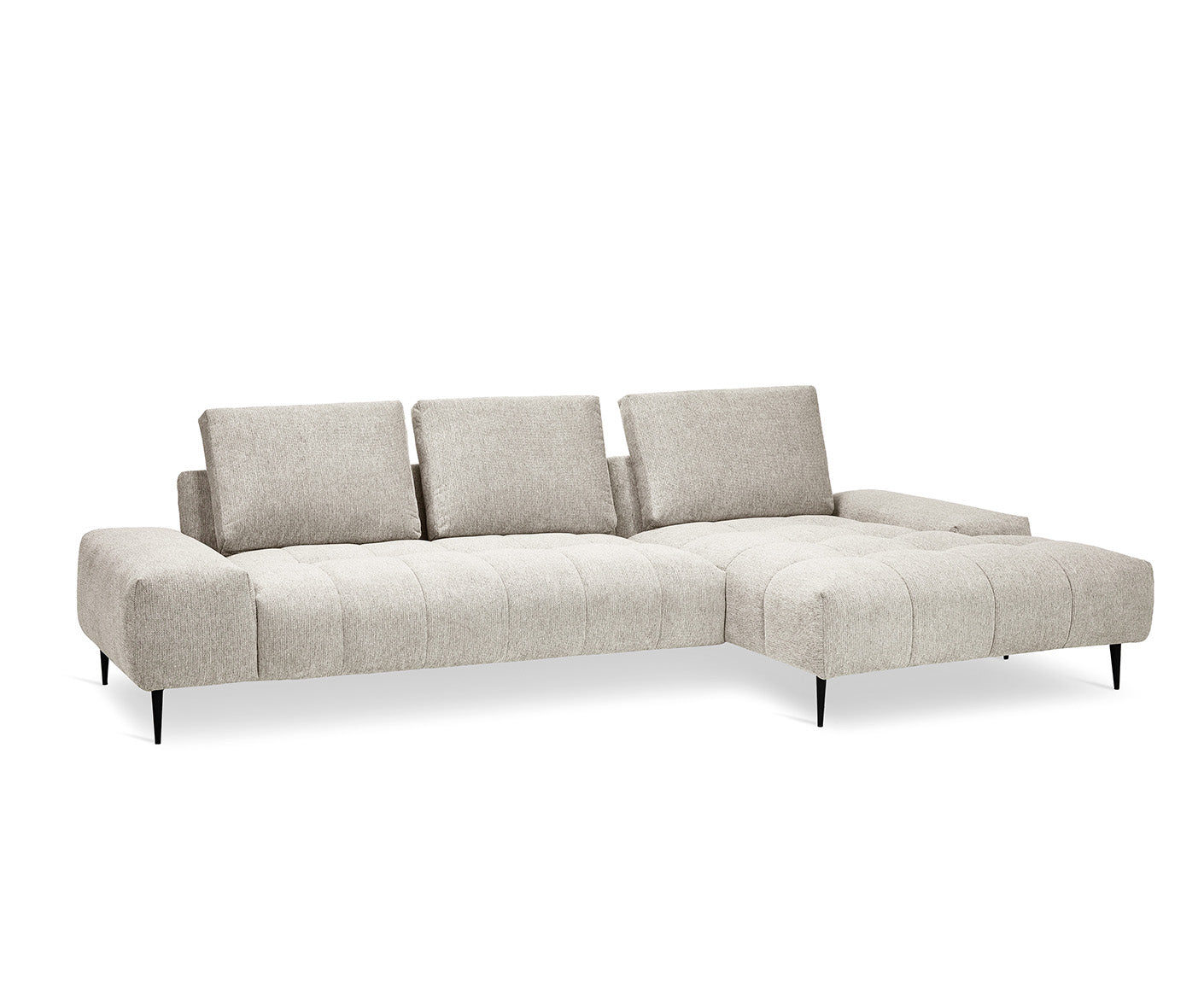 designwerk Gianni Ecksofa | 320 x 162 cm | Chenillegewebe