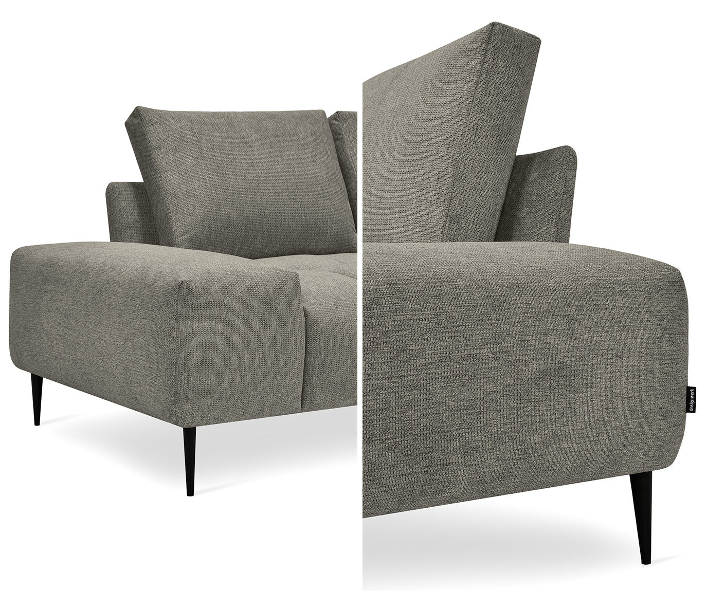 designwerk Gianni Ecksofa | 320 x 162 cm | Chenillegewebe