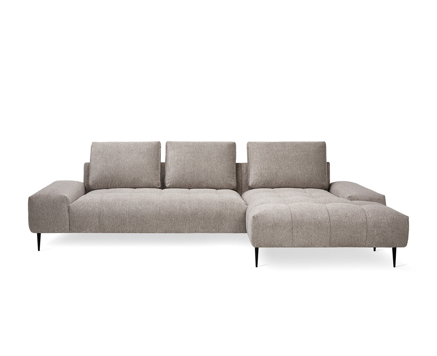 designwerk Gianni Ecksofa | 320 x 162 cm | Chenillegewebe