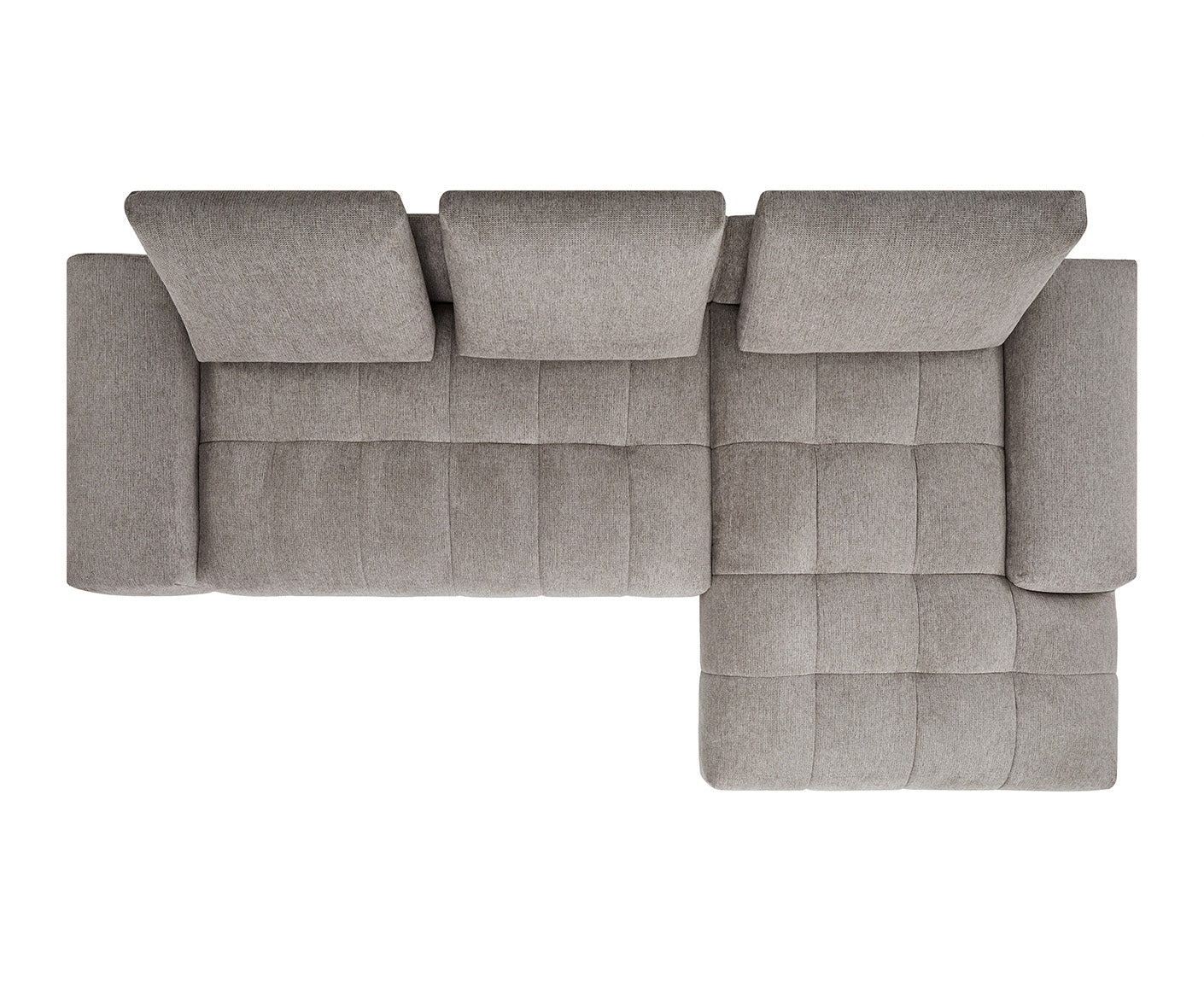 designwerk Gianni Ecksofa | 320 x 162 cm | Chenillegewebe