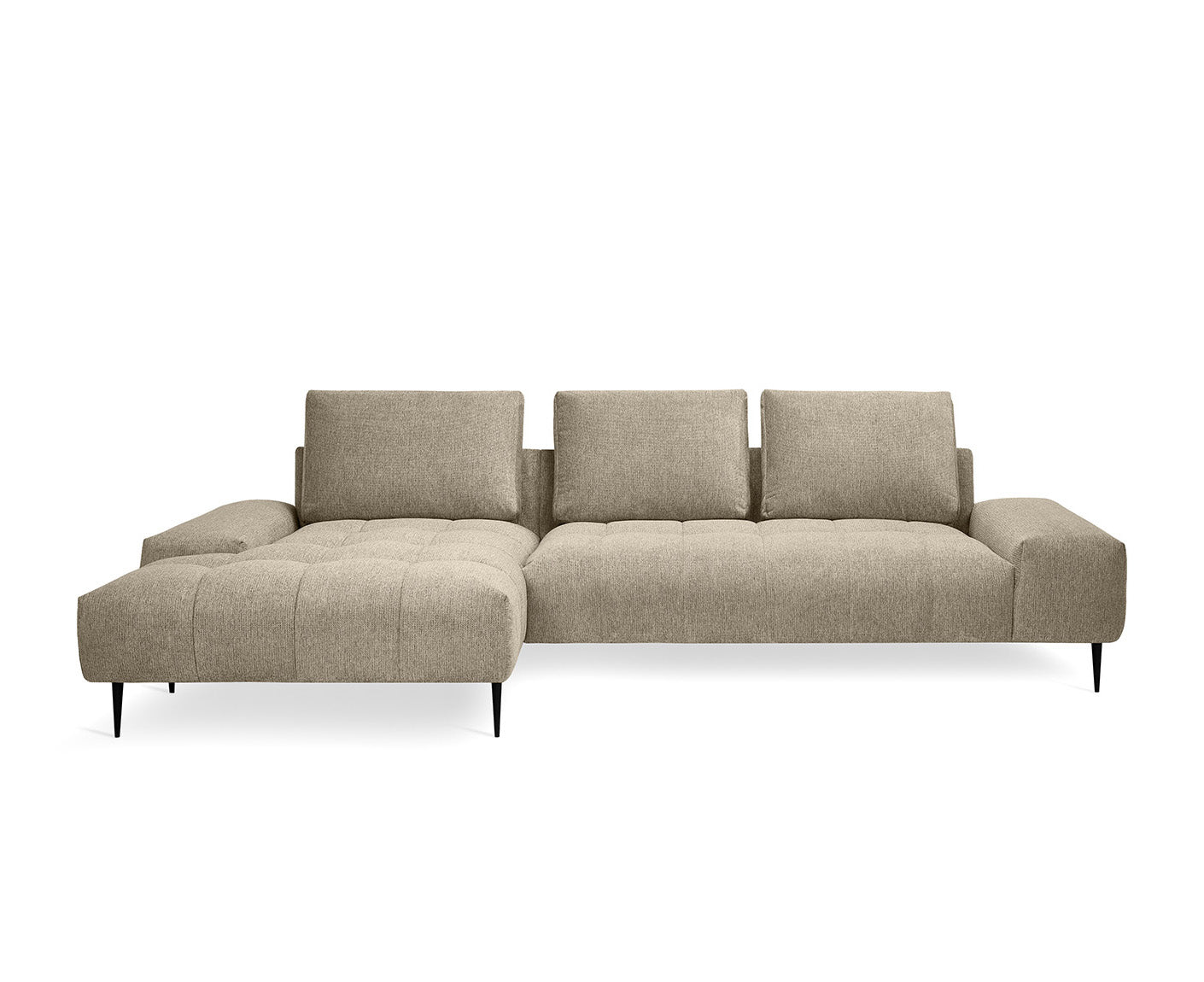 designwerk Gianni Ecksofa | 320 x 162 cm | Chenillegewebe