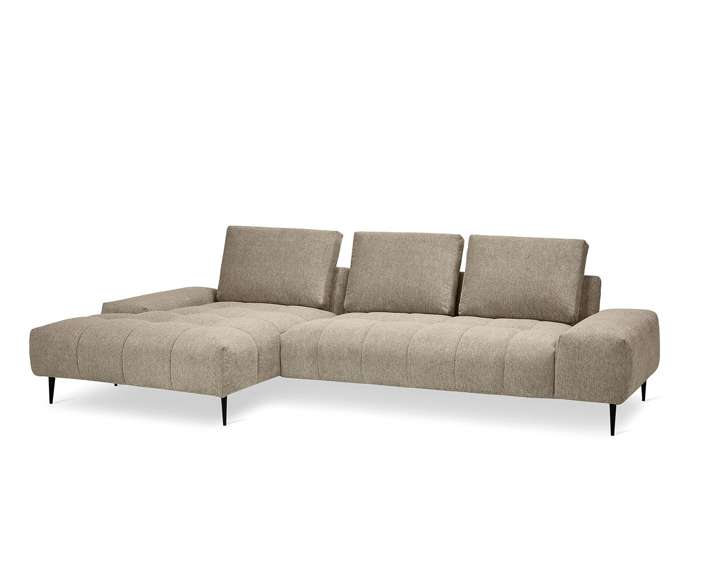 designwerk Gianni Ecksofa | 320 x 162 cm | Chenillegewebe