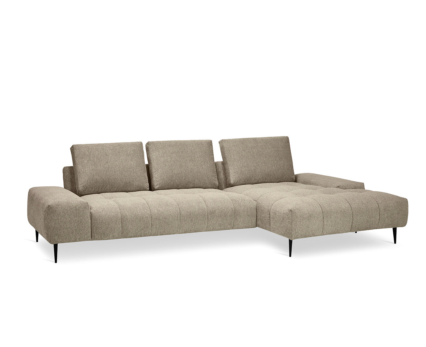 designwerk Gianni Ecksofa | 320 x 162 cm | Chenillegewebe