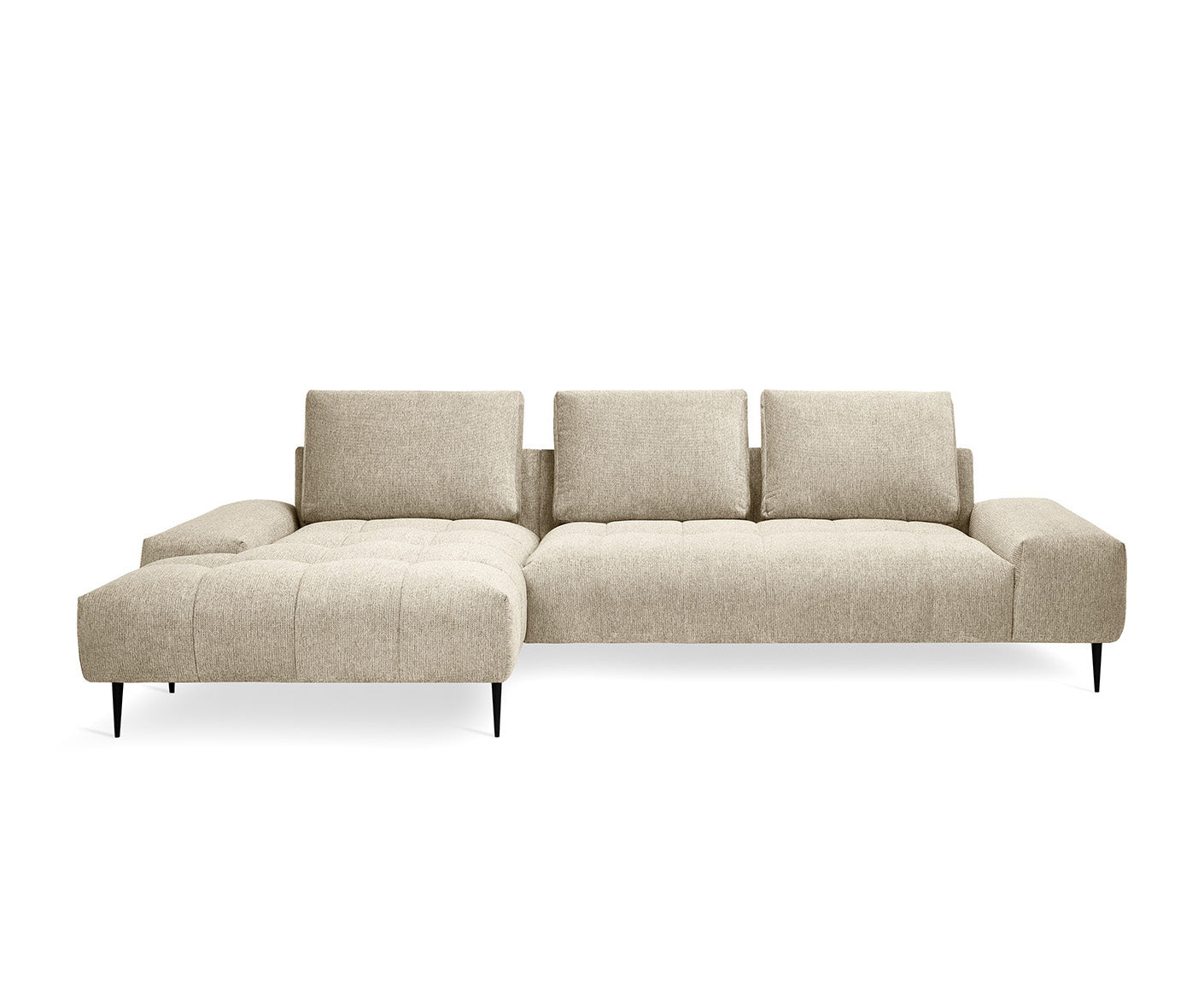 designwerk Gianni Ecksofa | 320 x 162 cm | Chenillegewebe