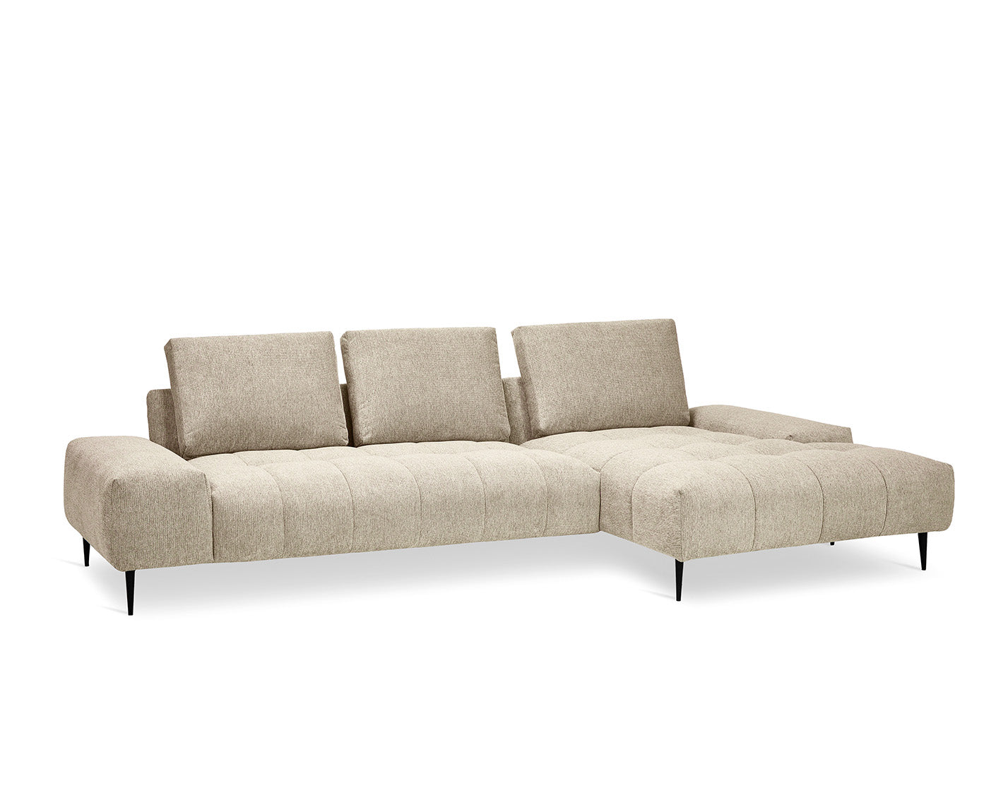designwerk Gianni Ecksofa | 320 x 162 cm | Chenillegewebe
