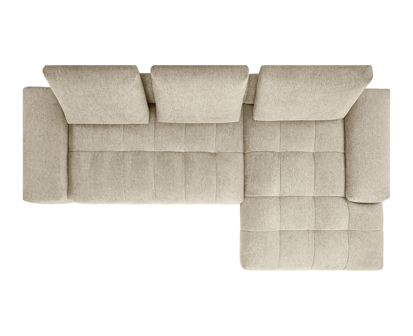 designwerk Gianni Ecksofa | 320 x 162 cm | Chenillegewebe