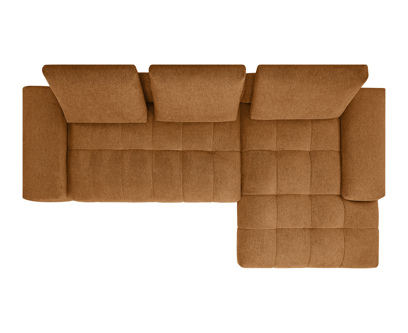 designwerk Gianni Ecksofa | 320 x 162 cm | Chenillegewebe
