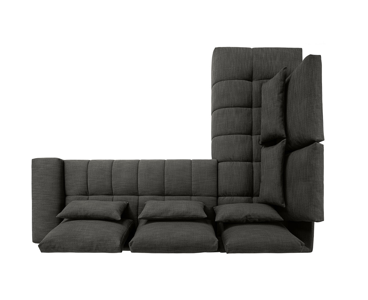 designwerk Gianni Ecksofa | 312 x 231 cm | Flachgewebe