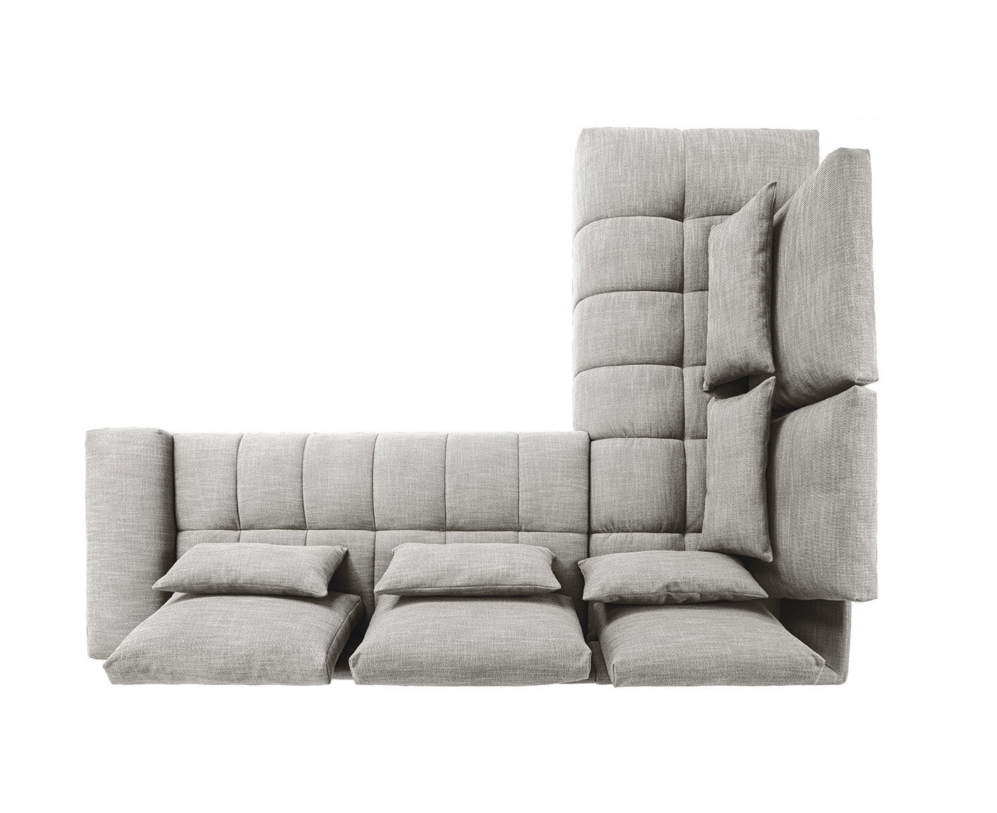 designwerk Gianni Ecksofa | 312 x 231 cm | Flachgewebe
