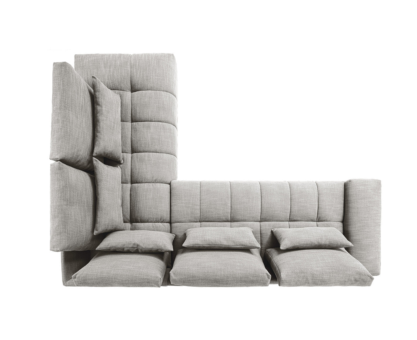designwerk Gianni Ecksofa | 312 x 231 cm | Flachgewebe