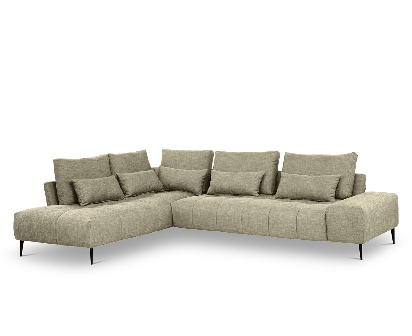 designwerk Gianni Ecksofa | 312 x 231 cm | Flachgewebe
