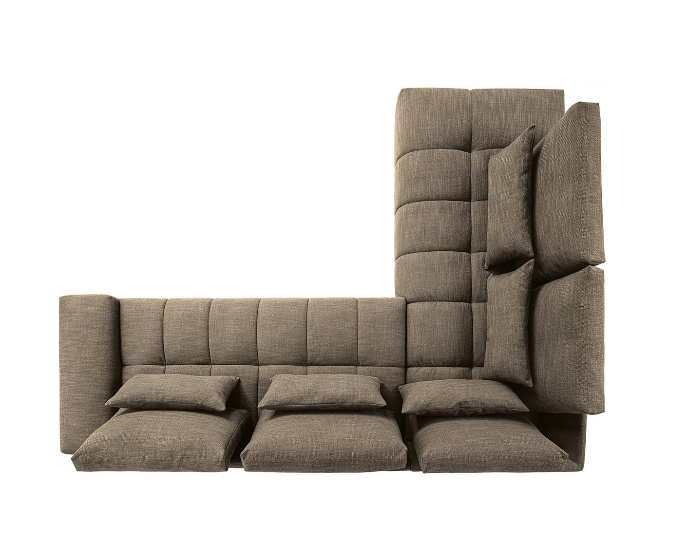 designwerk Gianni Ecksofa | 312 x 231 cm | Flachgewebe