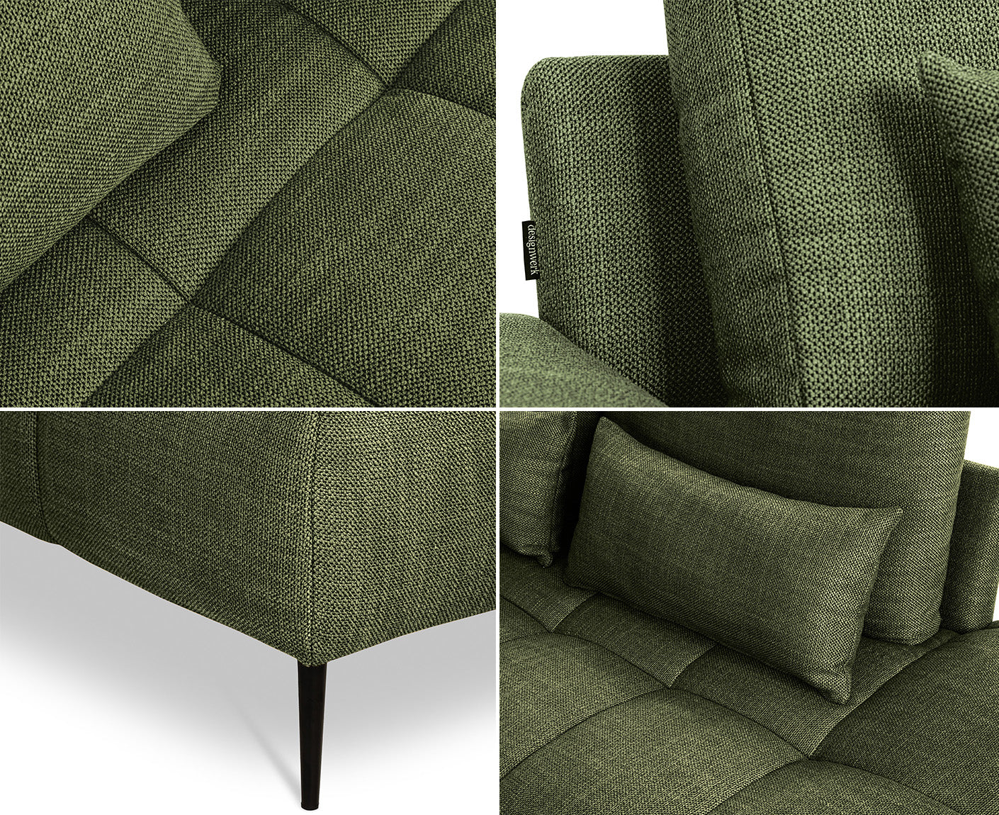 designwerk Gianni Ecksofa | 312 x 231 cm | Flachgewebe