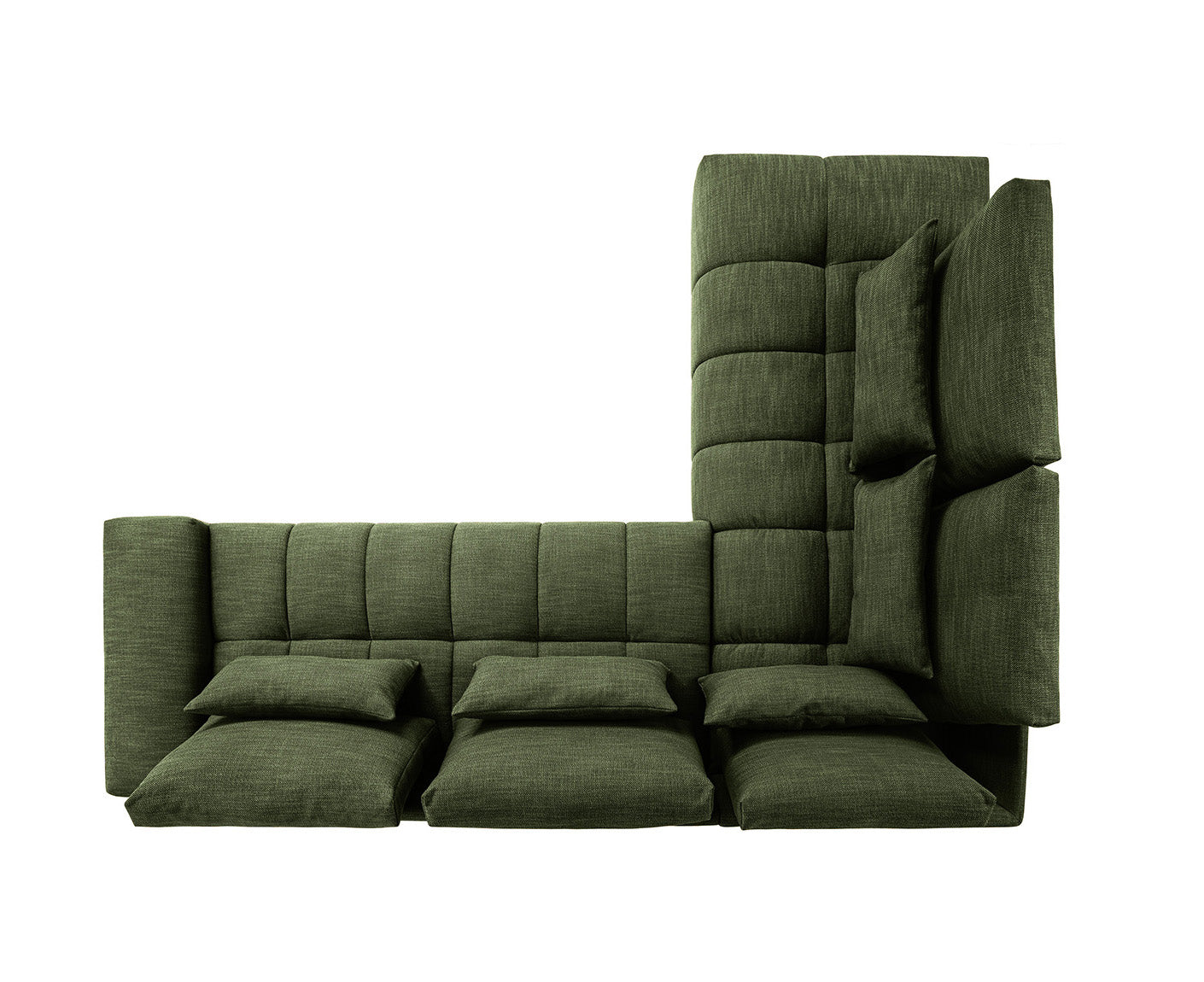 designwerk Gianni Ecksofa | 312 x 231 cm | Flachgewebe