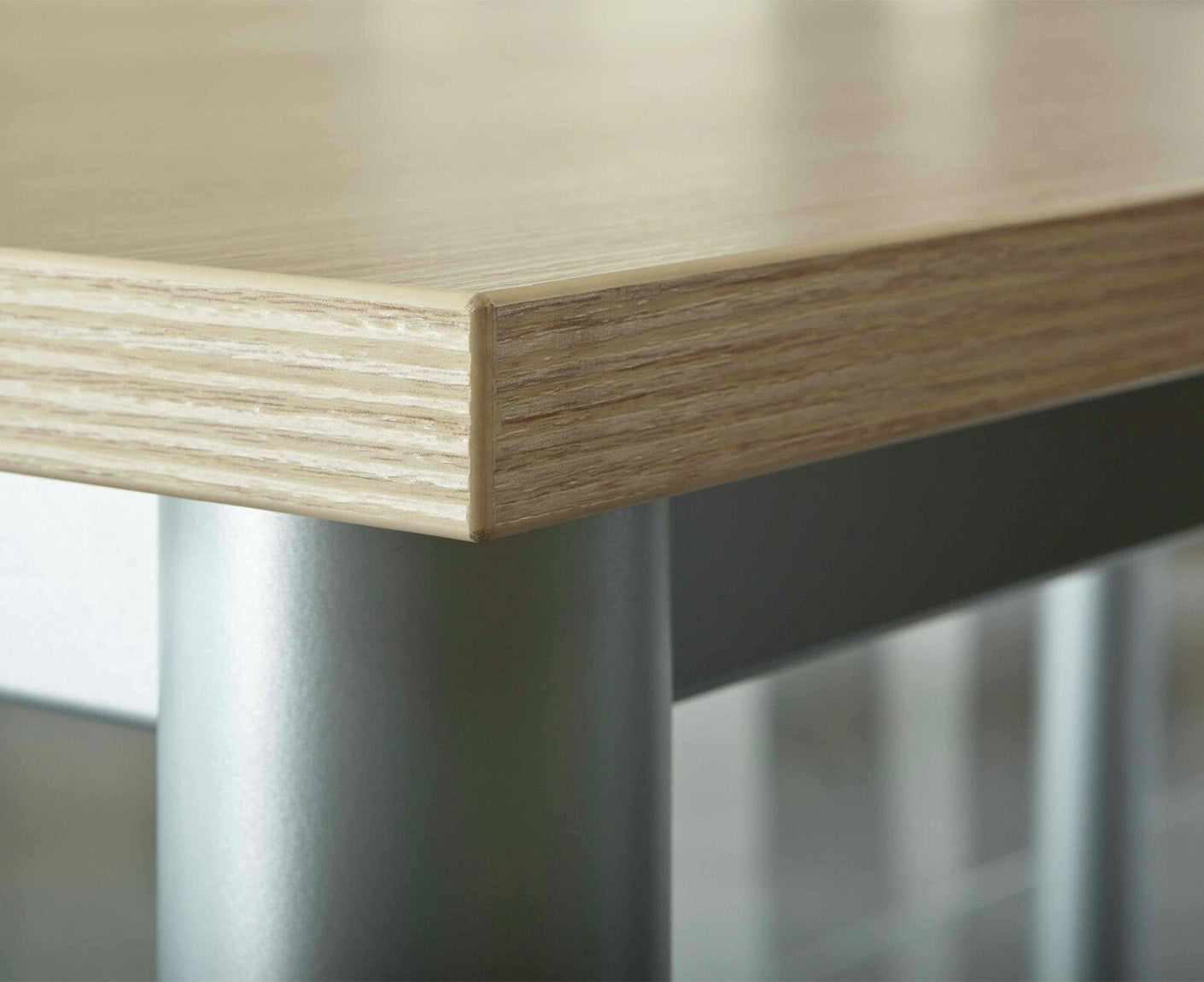 Mini-Office Schreibtisch H-Serie | 67 cm tief | 4-Fuß | höheneinstellbar | extrem stabil