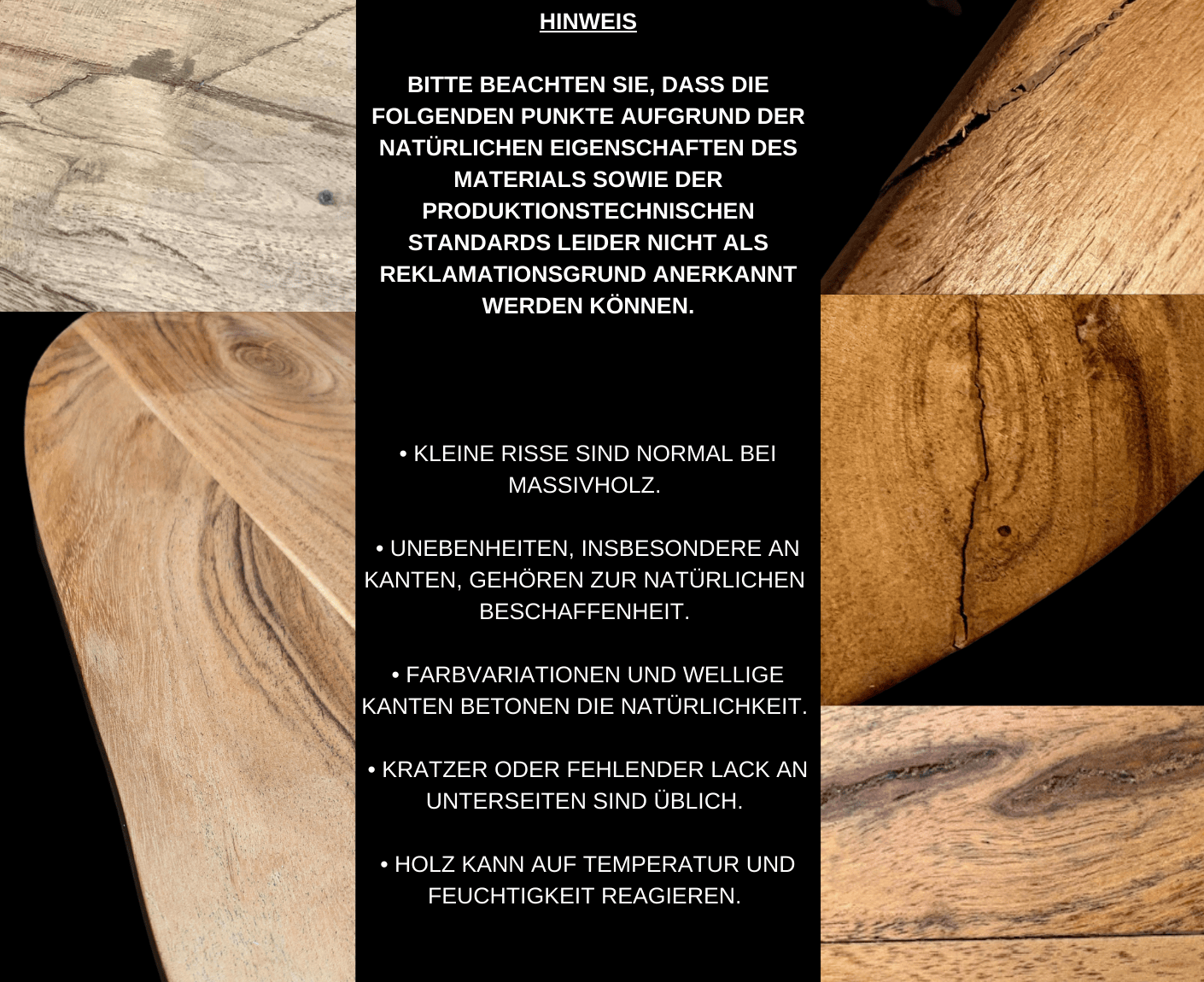 Arhus Solid Esstisch, oval, Akazie Massivholz Natur