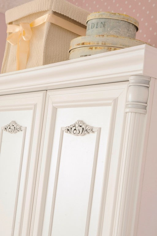 Cilek ROMANTIC Kleiderschrank Kinderkleiderschrank Schrank Weiß