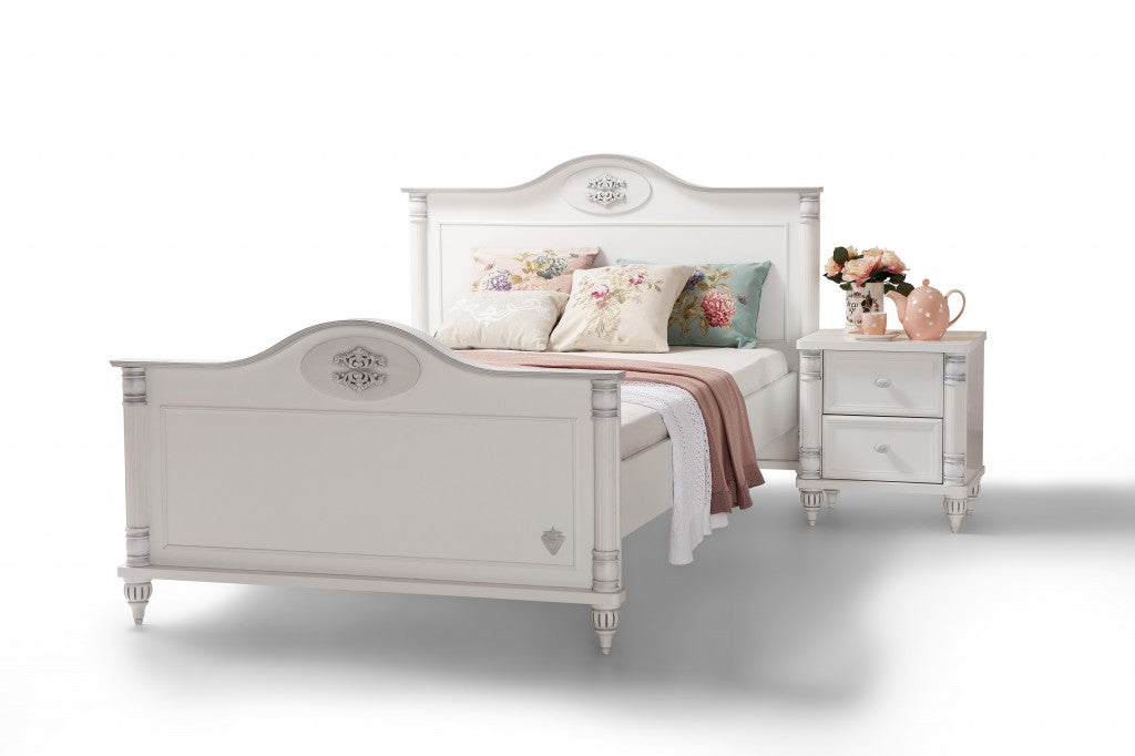 Cilek ROMANTIC Kinderbett Bett 120x200cm Kinderzimmer Weiß