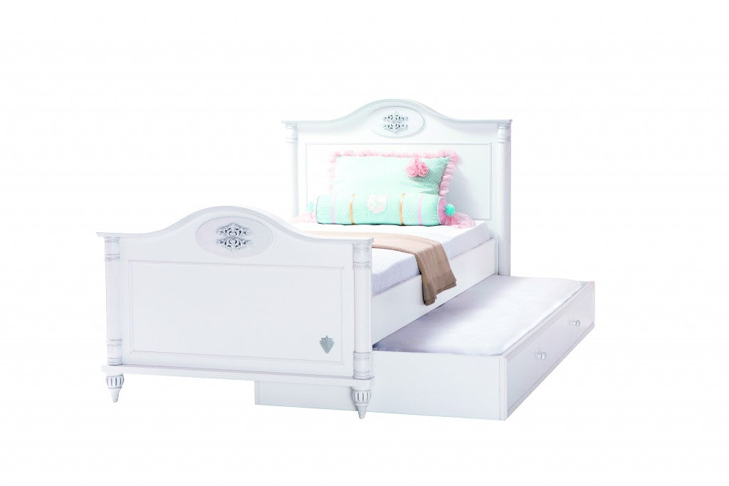 Bettschublade 90x190cm Weiß