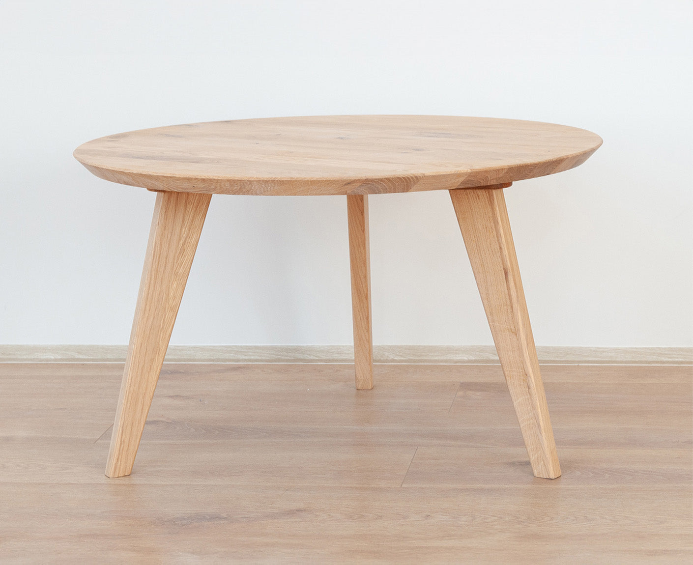 Orbetello Couchtisch Rund Massivholz, geölt