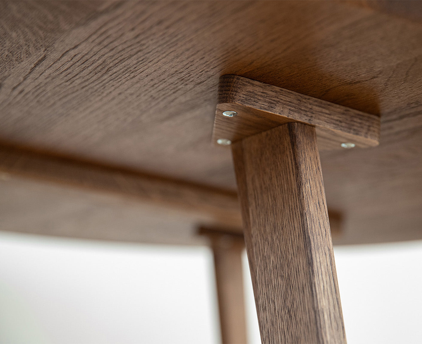 Orbetello Couchtisch Rund Ø 90 cm Massivholz, geölt