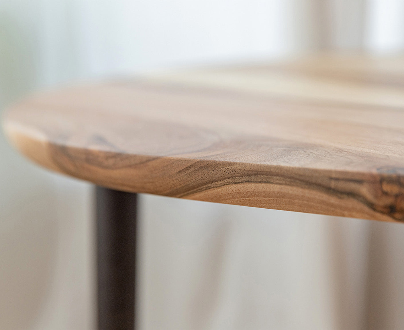 Awokado Couchtisch Massivholz