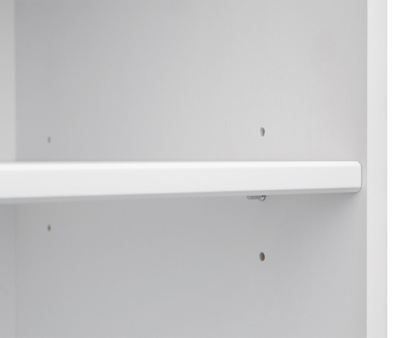 Belluno Elegante Kleiderschrank Massivholz 2-türig mit Schubladen