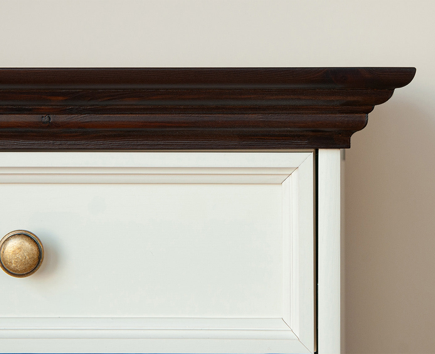 Belluno Elegante Kommode 112x88 cm Massivholz
